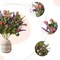 Artificial Faux Plants Flowers Indoor Spring Summer Decor, 6 Bundles Fake Silk Daisies Lavender Branches for Indoor Outdoor Wedding Office Party Hotel Home Decor, Vase Not Included